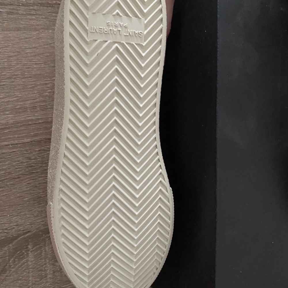 AUTHENTIC SAINT LAURENT court classic Sneakers -37 ( bran - Picture 3 of 5